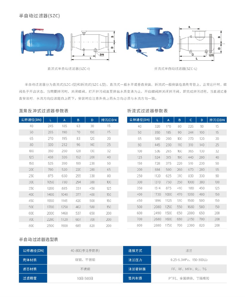 半自动过滤器
